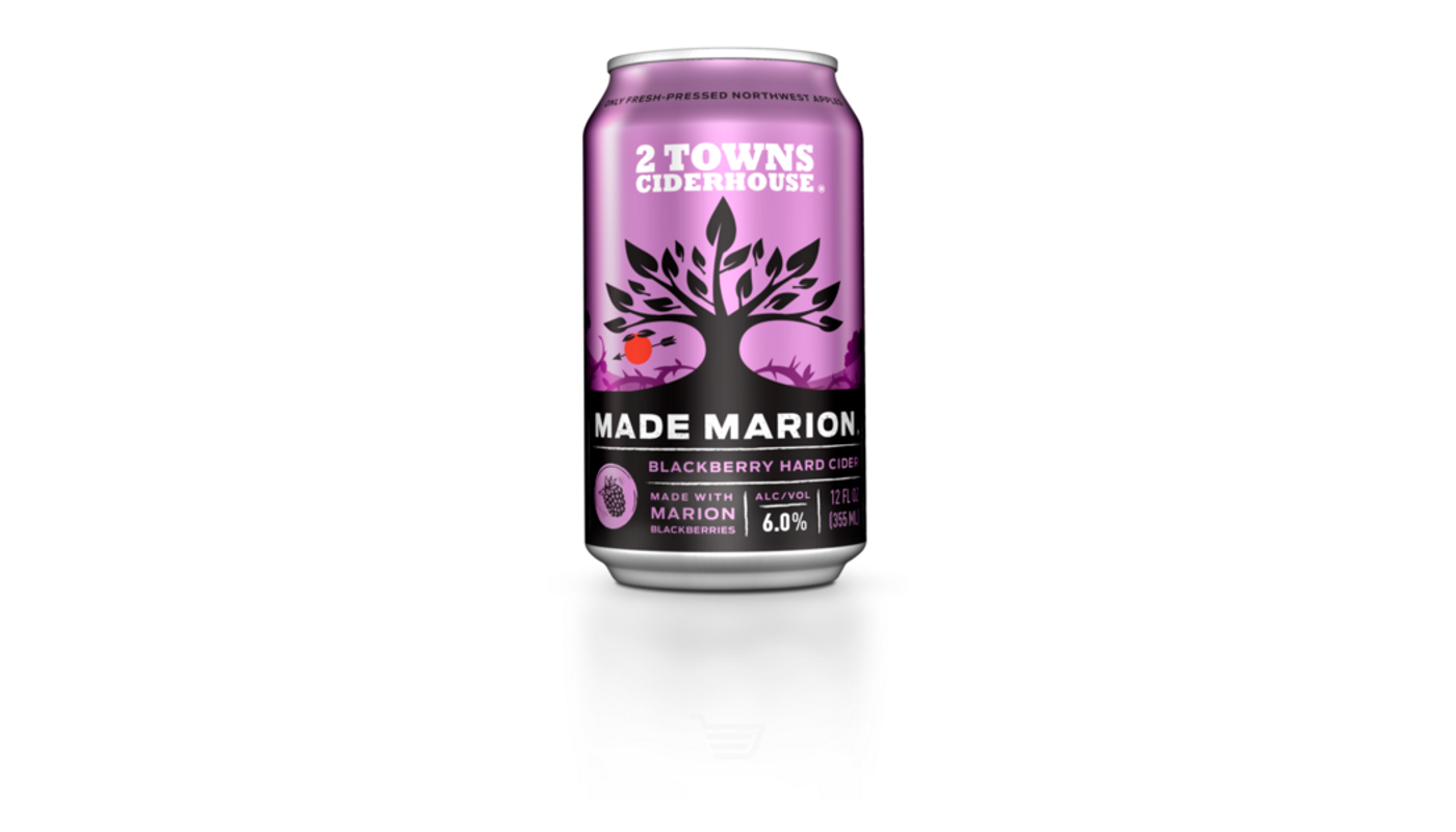 Order 2 Towns Made Marion 6x 12oz Cans food online from Spikes Bottle Shop store, Chico on bringmethat.com