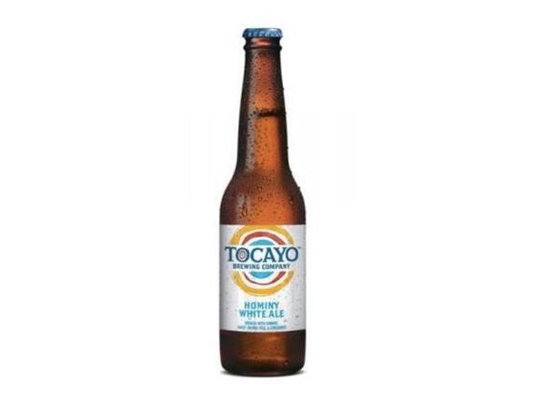 Order Tocayo Hominy White Ale - 6x 12oz Bottles food online from Shar Armanetti Fine Wine & Spirits store, Carpentersville on bringmethat.com