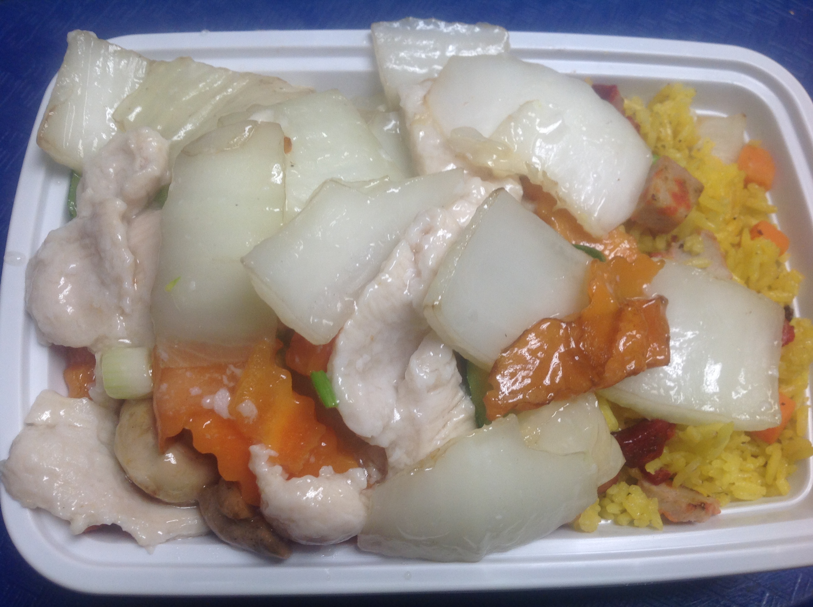 Order 82. Chicken with Chinese Vegetables food online from Woodside Kitchen store, Elmhurst on bringmethat.com