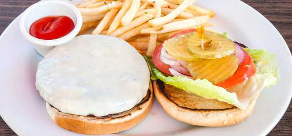 Order Bayern Burger food online from Olympus Caffe & Bakery store, Mountain View on bringmethat.com