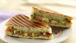 Order Chicken Basil Pesto Panini food online from The Press store, Hays on bringmethat.com