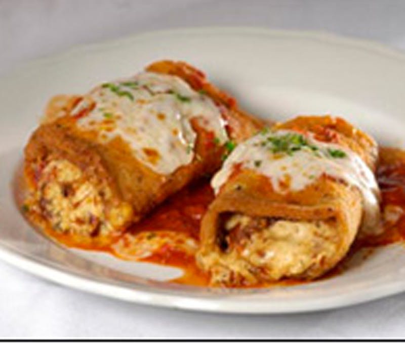 Order Eggplant Rollatini - Entree food online from Brother Bruno Pizza store, Washingtonville on bringmethat.com