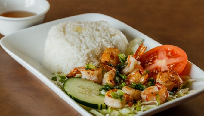 Order G5. Grilled Shrimp food online from Pho Hoang store, Houston on bringmethat.com