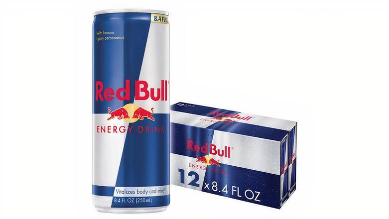 Order Red Bull 8.4oz (12 pack) food online from Mac On 4th store, Alton on bringmethat.com