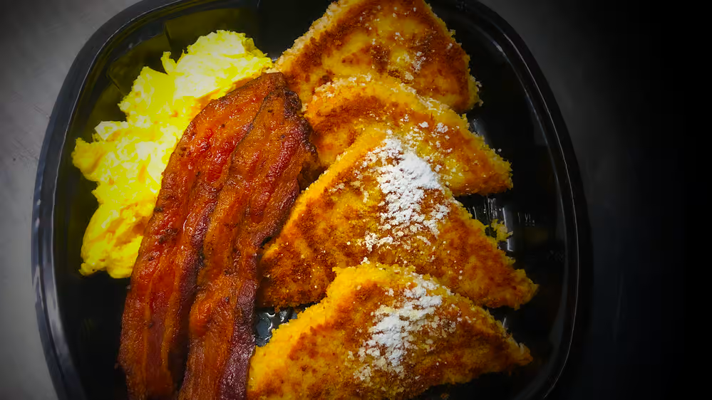 Order French Toast Breakfast food online from Old Mill Eatery & Smokehouse store, Shasta Lake on bringmethat.com