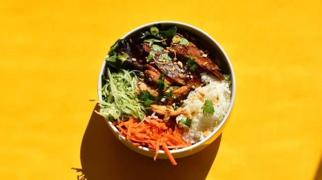 Order Chicken Rice Bowl food online from Noshery store, San Mateo on bringmethat.com