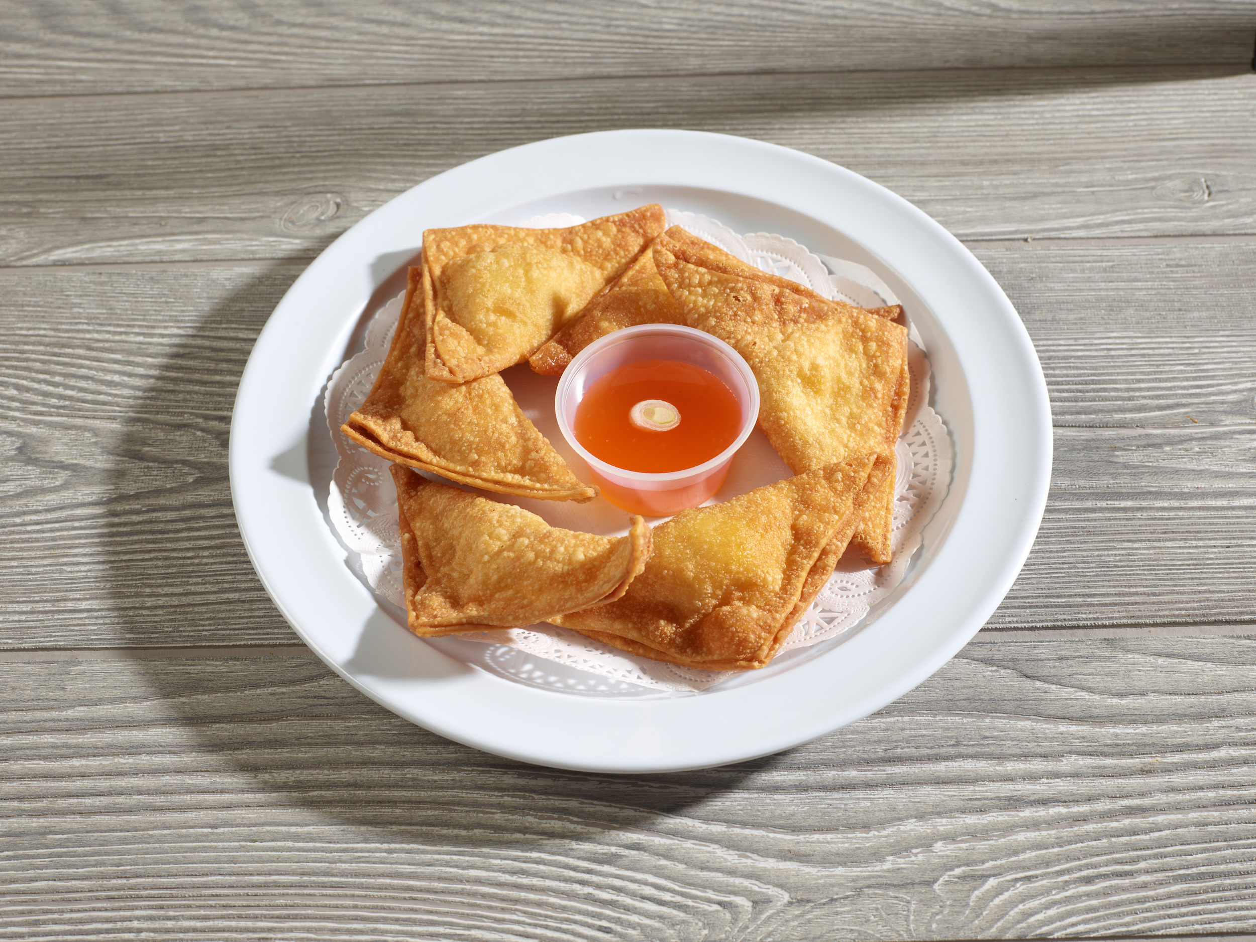Order Crab Cheese Wonton (6pc) food online from Sushi Basho store, Littleton on bringmethat.com