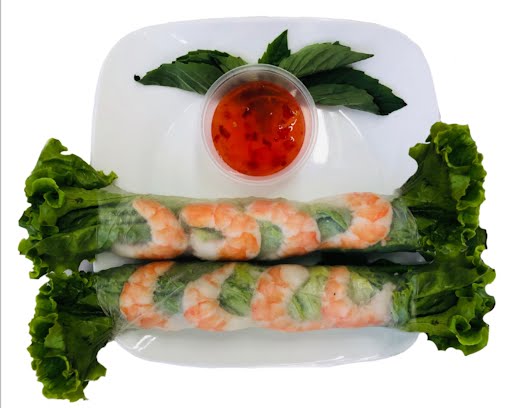 Order 01. Shrimp Spring Rolls (2) food online from Touhy Fruity store, Norridge on bringmethat.com