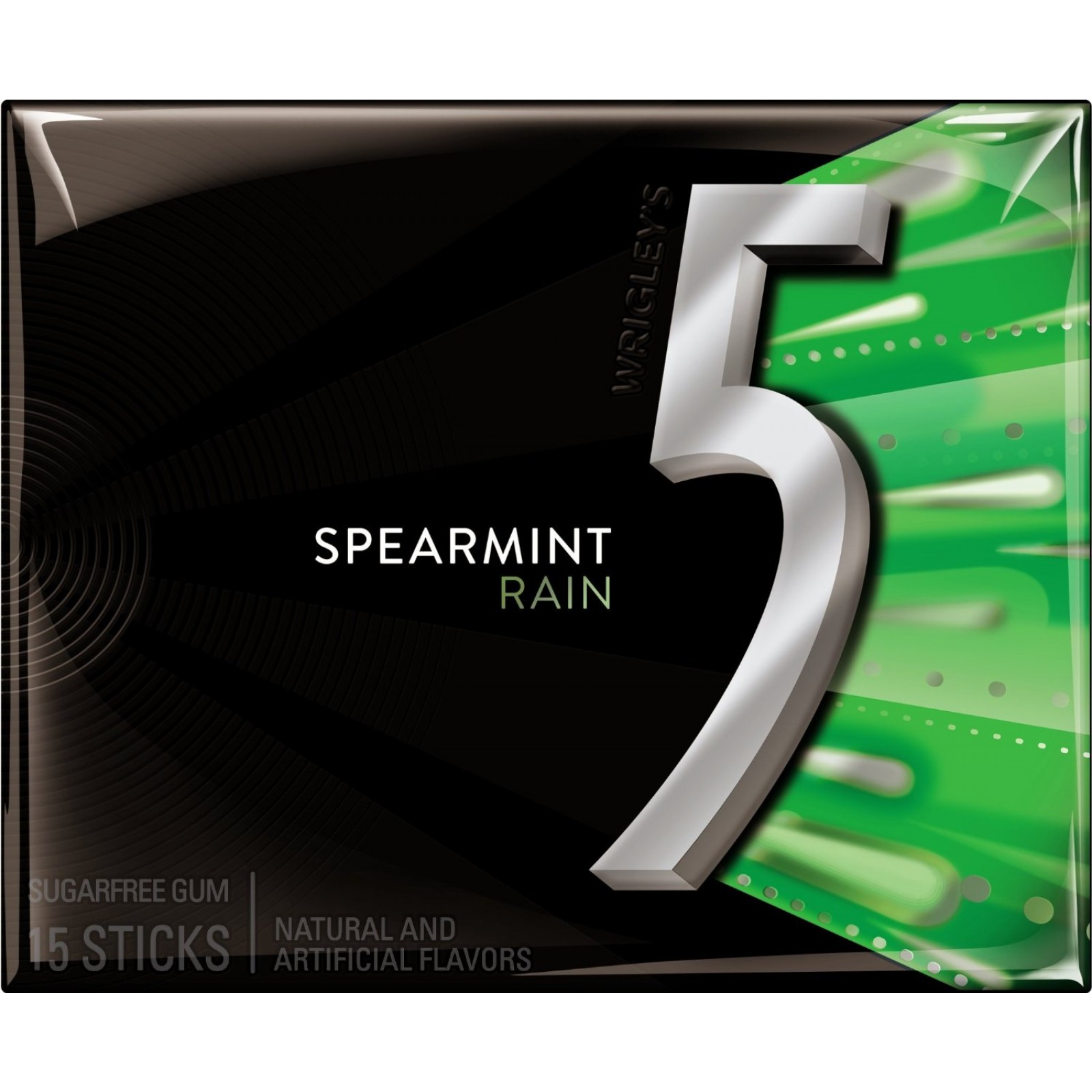 Order Wrigley's 5 Spearmint (15 ct) food online from Checkout Food Stores #69 store, Spring on bringmethat.com