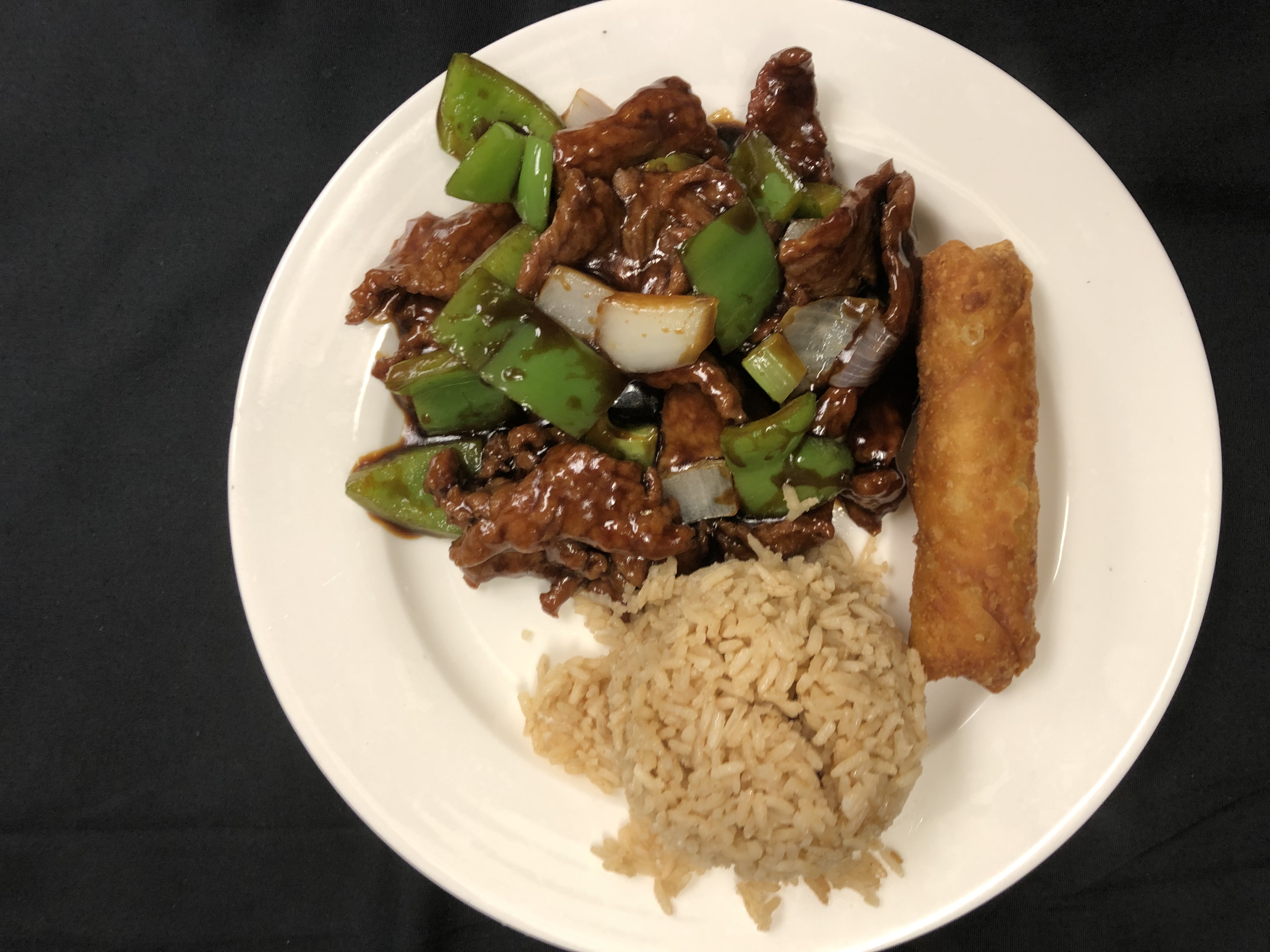 Order Pepper Steak Combo food online from Taipei Express store, Houston on bringmethat.com