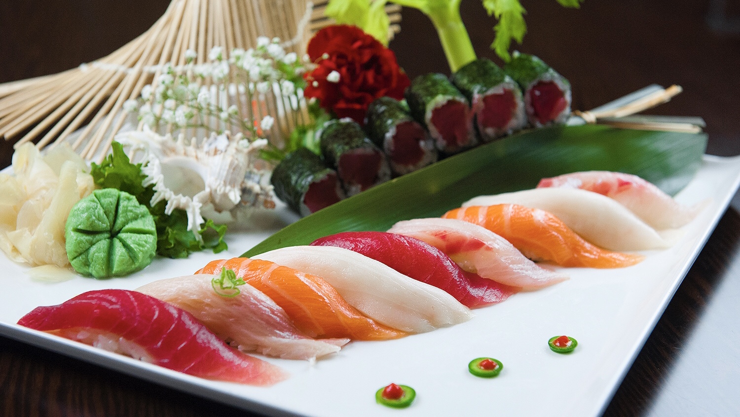 Order Sushi Deluxe food online from Aya sushi store, New York on bringmethat.com