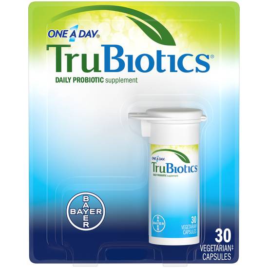 Order TruBiotics Probiotic Supplement Daily Capsules (30 ct) food online from Rite Aid store, Palm Desert on bringmethat.com