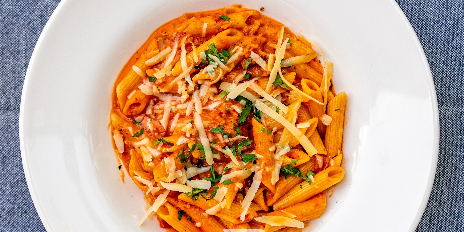 Order Penne a la Vodka Plate food online from Bellini store, New York on bringmethat.com