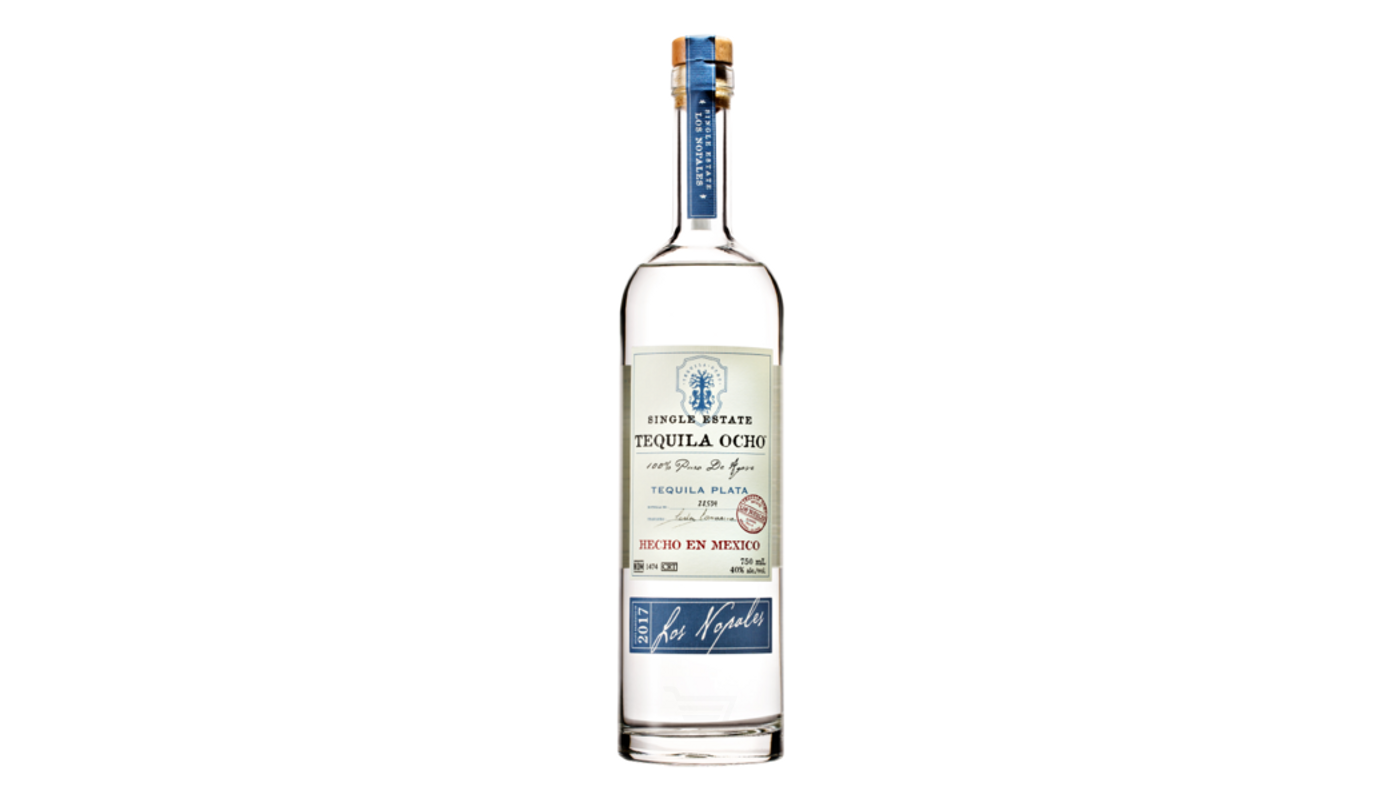 Order Tequila Ocho Single Estate Plata Jalisco Tequila 750mL food online from Dimension Liquor store, Lake Forest on bringmethat.com