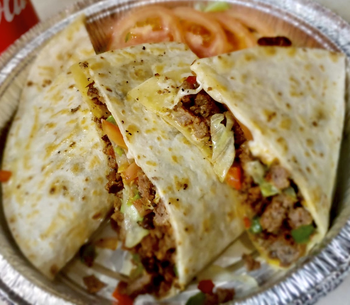 Order Chop Cheese Quesadilla food online from Ny Breakfast Spot store, New York on bringmethat.com