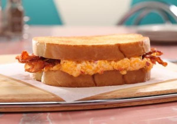 Order Toasted Pimento Cheese and Bacon Sandwich food online from Hwy 55 Burgers Shakes & Fries store, Sharpsburg on bringmethat.com