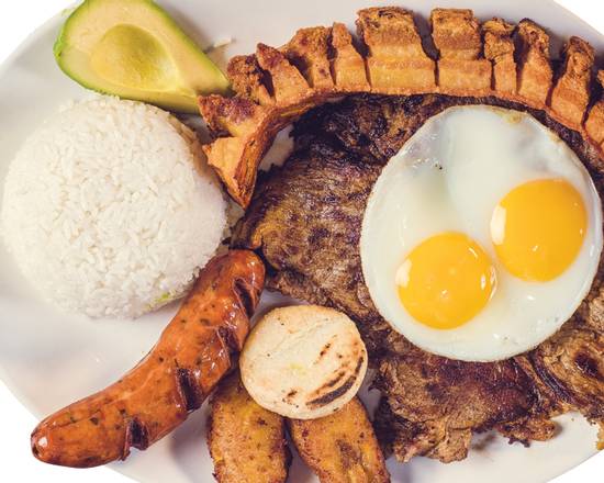 Order Bandeja Paisa food online from Noches De Colombia store, Clifton on bringmethat.com