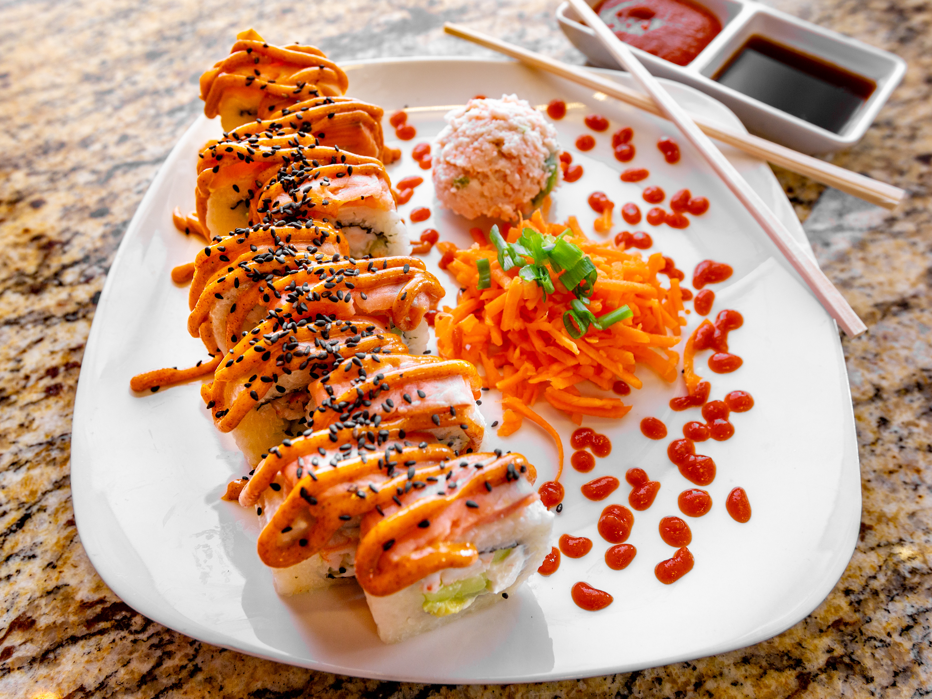 Order Trono Roll food online from Sushi-Kito store, Tucson on bringmethat.com