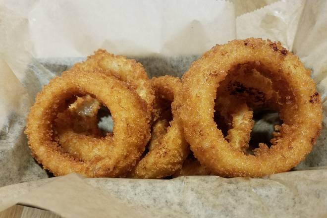 Order Onion Rings food online from Meat & Potato Eatery store, Mchenry on bringmethat.com