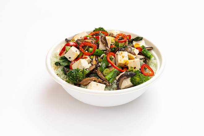 Order Shiitake Chile Tofu Poke Bowl food online from Sweetfin store, Los Angeles on bringmethat.com
