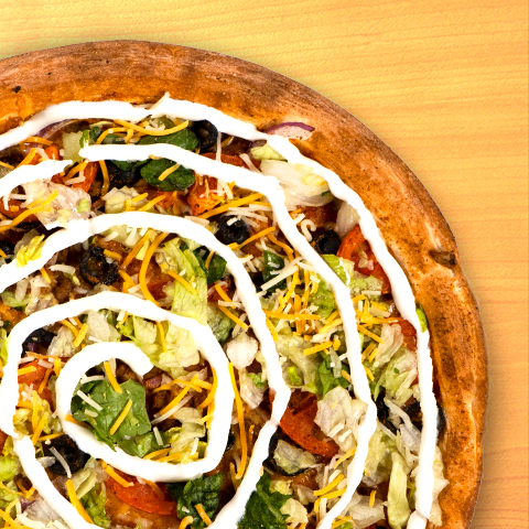 Order Taco Pizza food online from Rapid Fired Pizza store, Jeffersonville on bringmethat.com