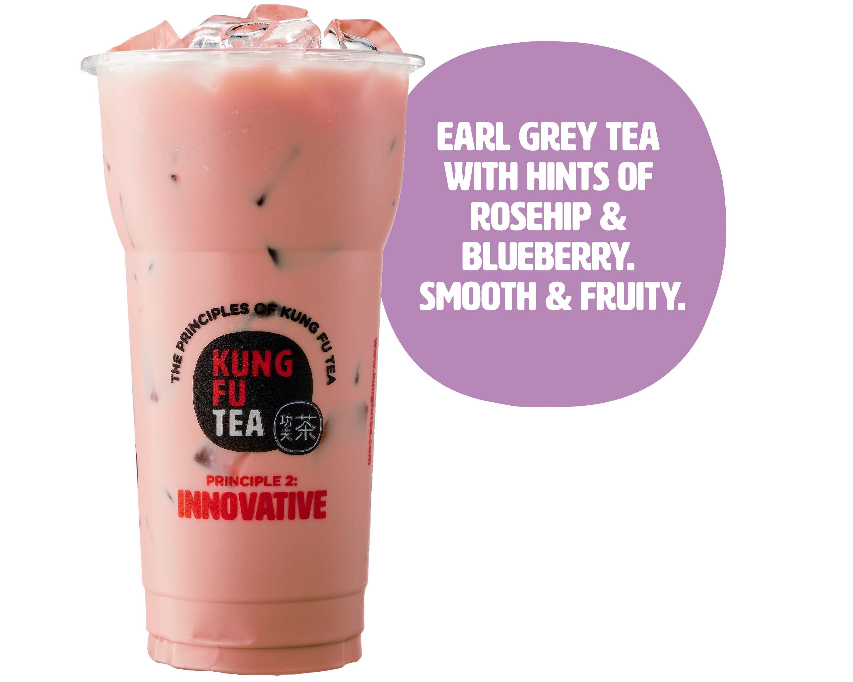 Order Rosehip Milk Tea food online from Kung Fu Tea store, Cleveland on bringmethat.com
