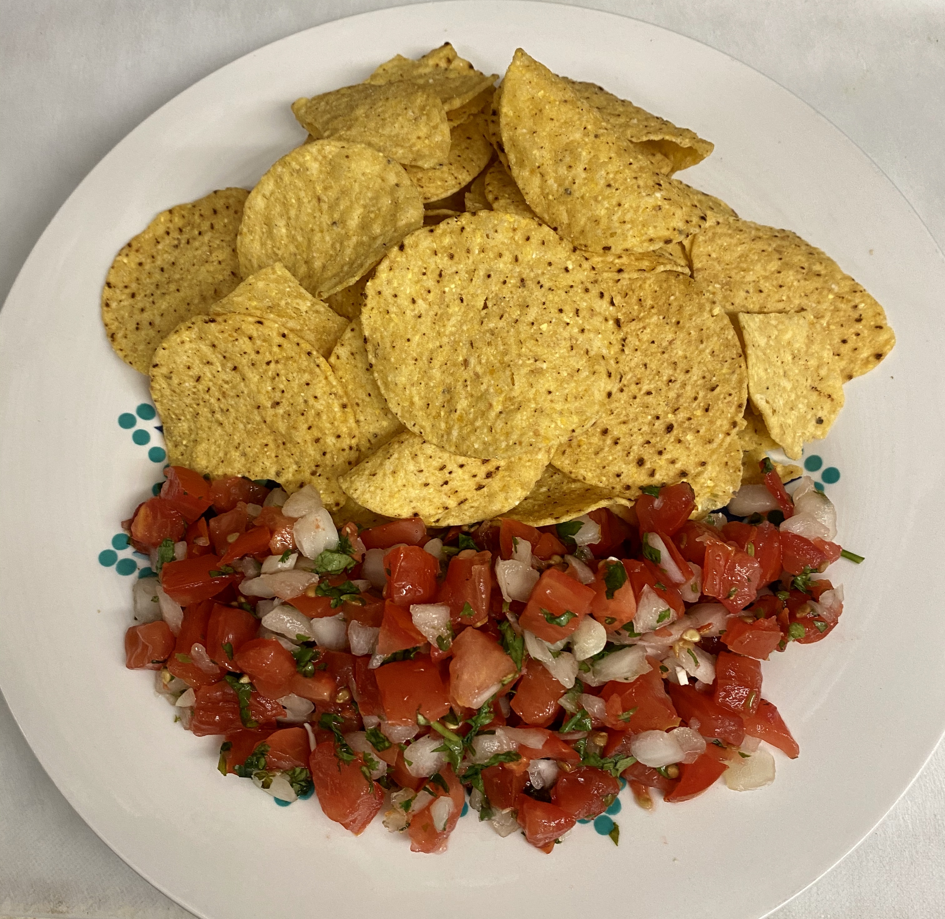 Order Chips and Pico de gallo food online from La Casita Mexican Grill store, Portland on bringmethat.com