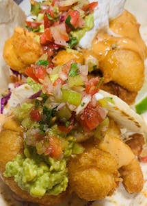 Order Fish Tacos food online from The Fish And The Hog store, Kamuela on bringmethat.com
