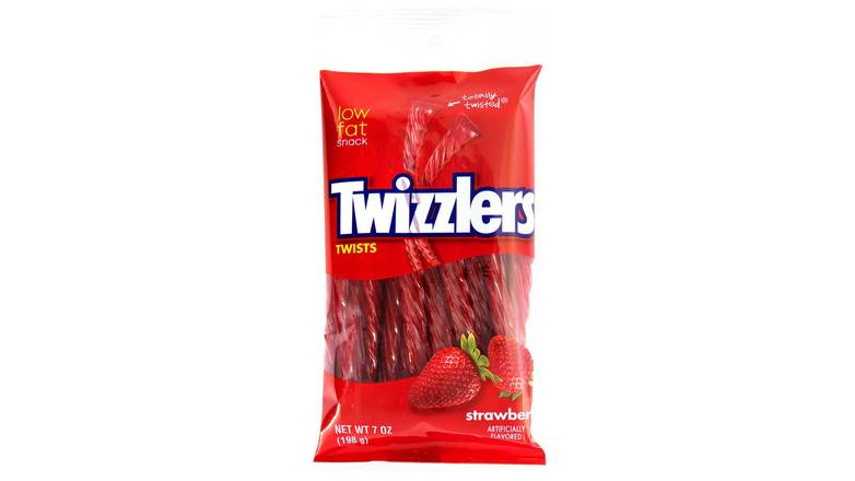 Order Twizzler Twists Strawberry Chewy Candy food online from Route 7 Food Mart store, Norwalk on bringmethat.com