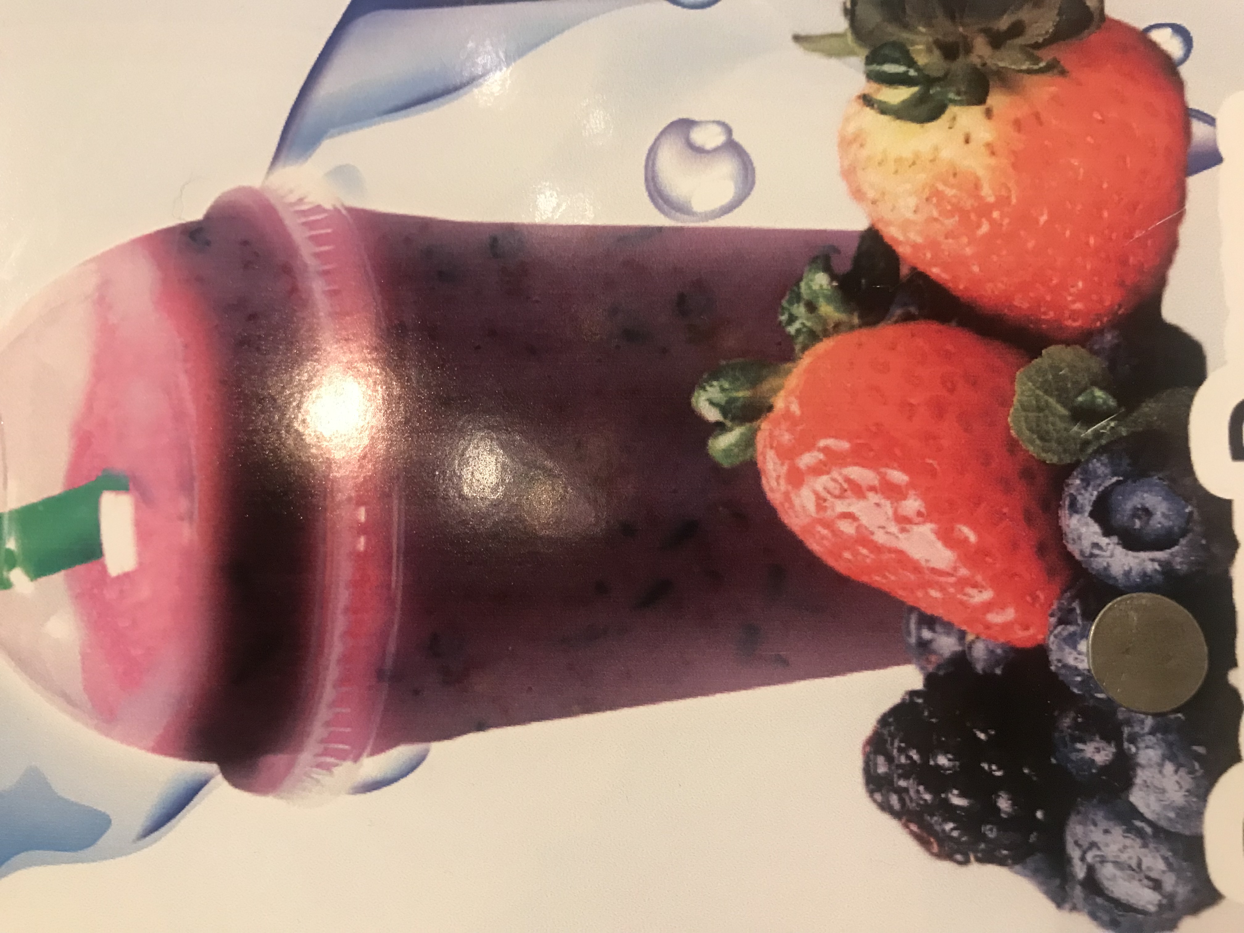 Order Berry Berry Smoothie food online from Yummy store, Chicago on bringmethat.com