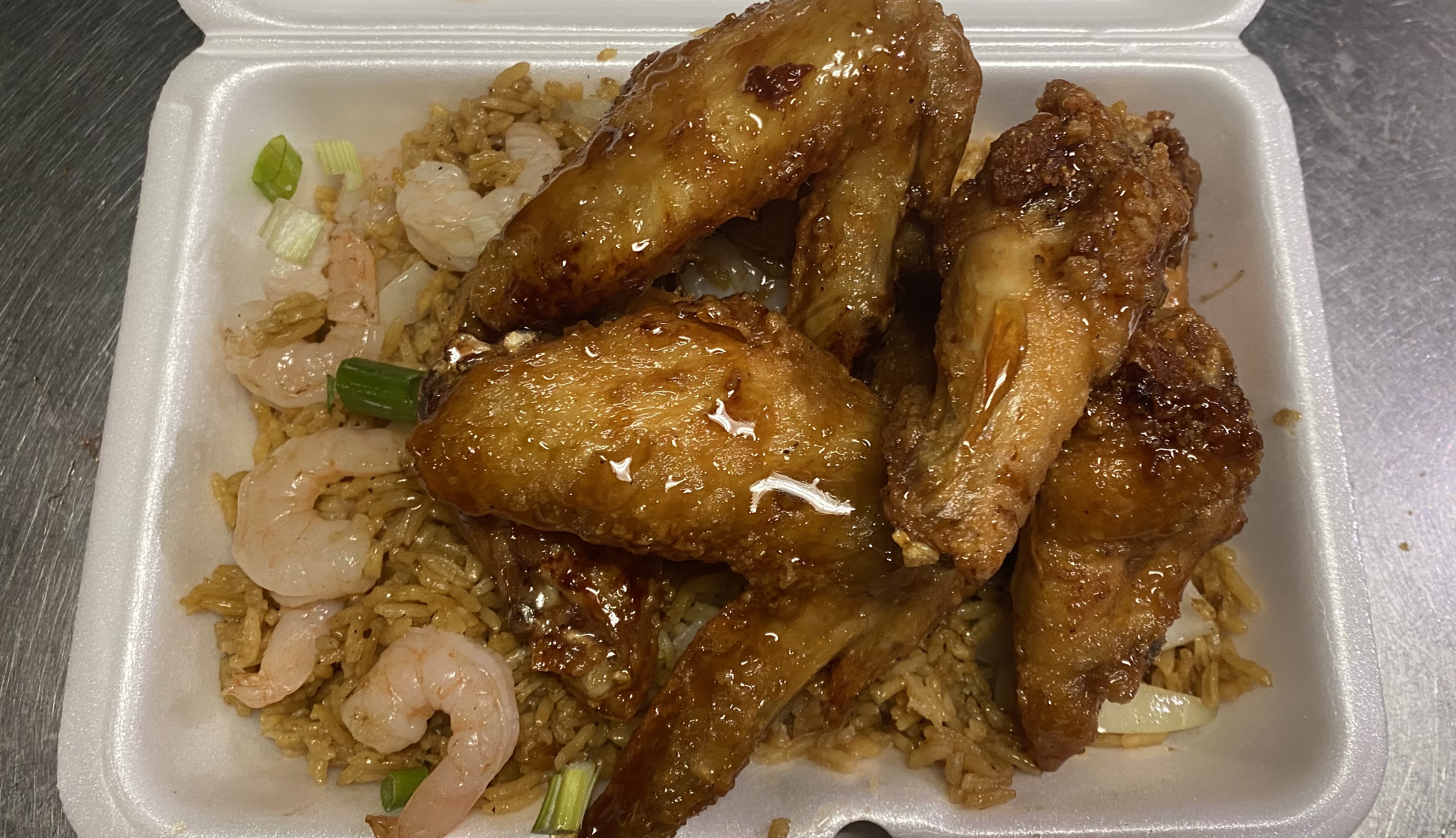 Order H3. Honey Wings food online from New China Express store, Newport News on bringmethat.com