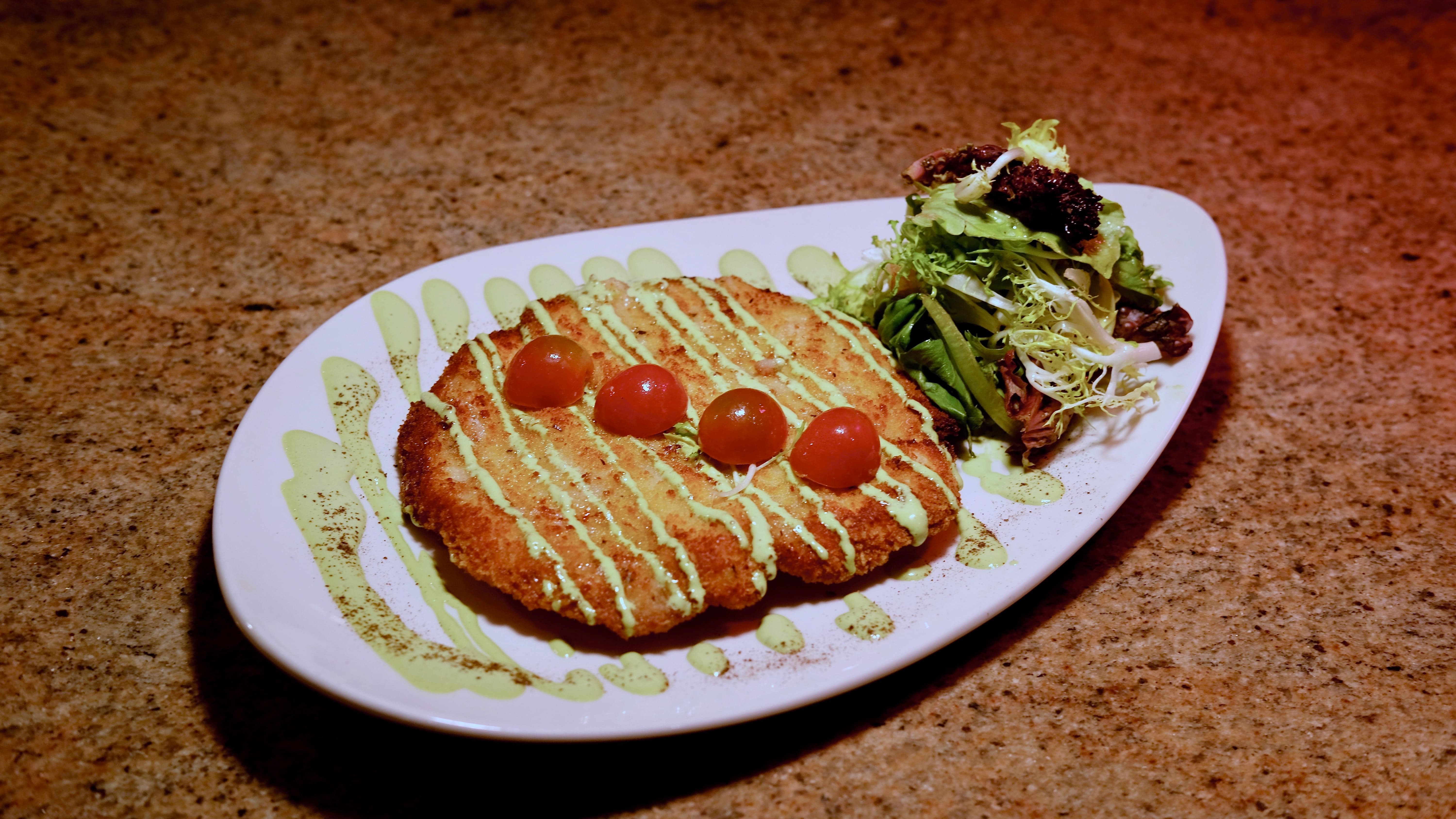 Order  Pollo alla Milanese food online from 'cesca store, New York on bringmethat.com