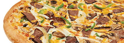 Order Wisconsin CHEESESTEAK Pizza food online from Toppers Pizza store, Milwaukee on bringmethat.com