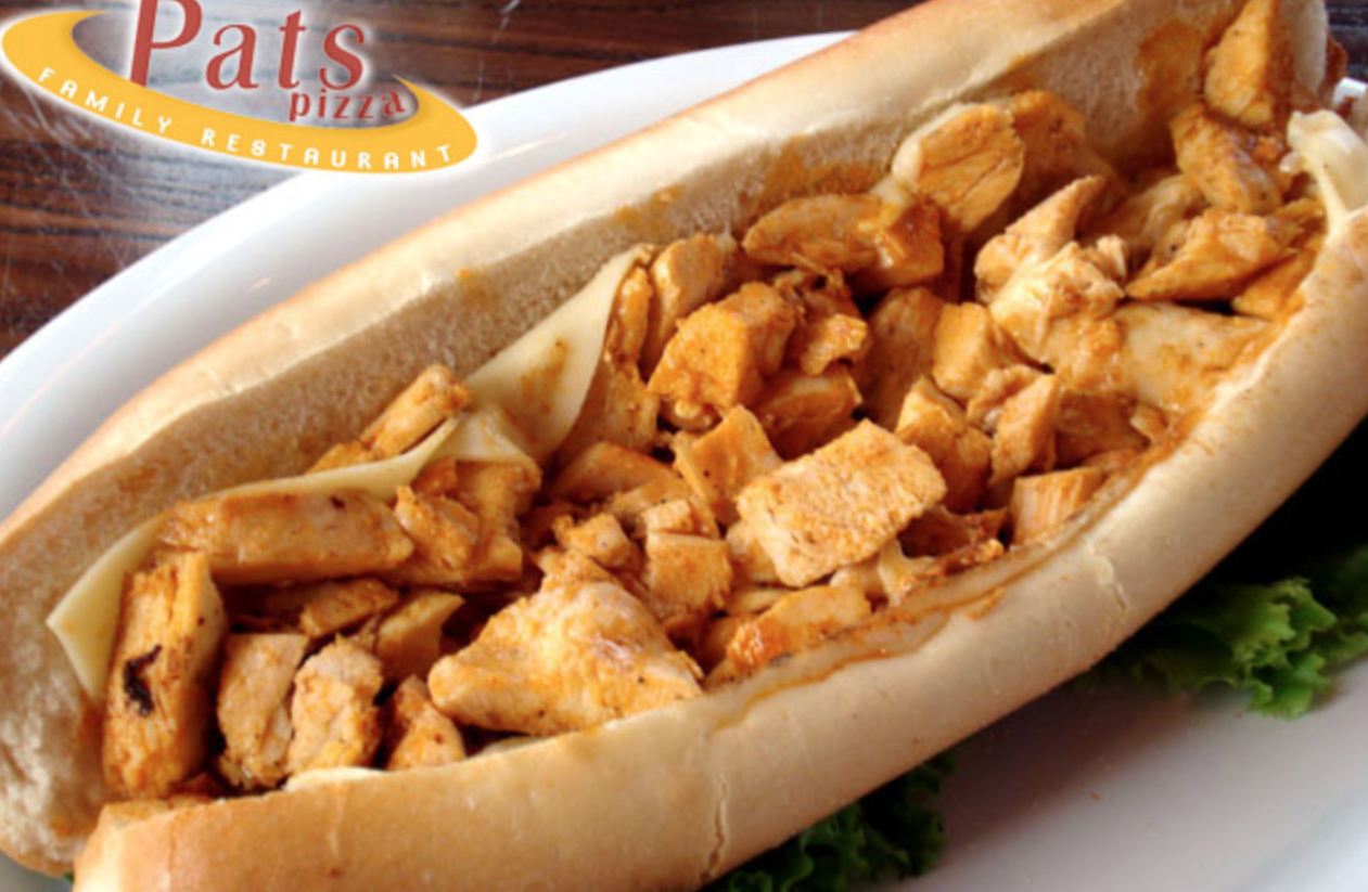 Order Buffalo Chicken Cheese Steak food online from Pat Pizza Family Restaurant store, Wilmington on bringmethat.com