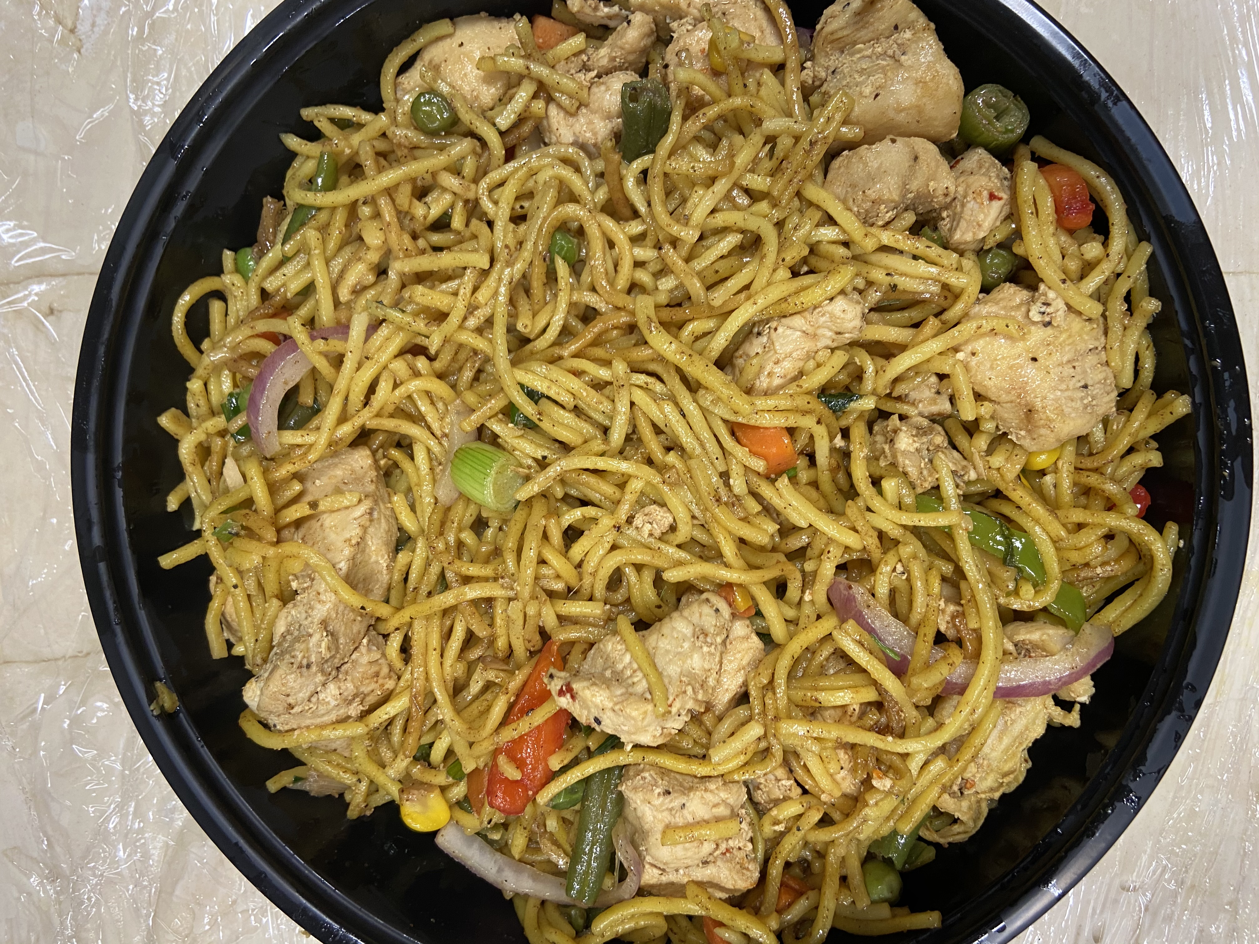 Order Chicken Breast Lo Mein food online from Taste of the Caribbean store, Capitol Heights on bringmethat.com
