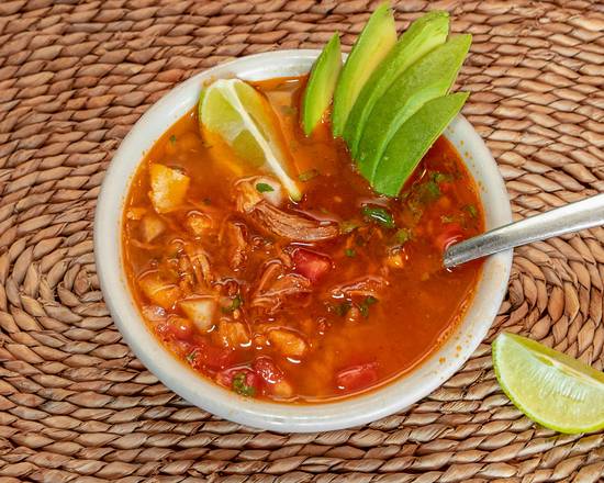Order Chicken Soup food online from El Jinete Mexican Restaurant store, Dawsonville on bringmethat.com