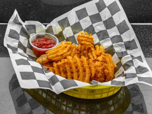 Order Waffle Fries food online from Cars Sandwiches & Shakes store, Ramsey on bringmethat.com