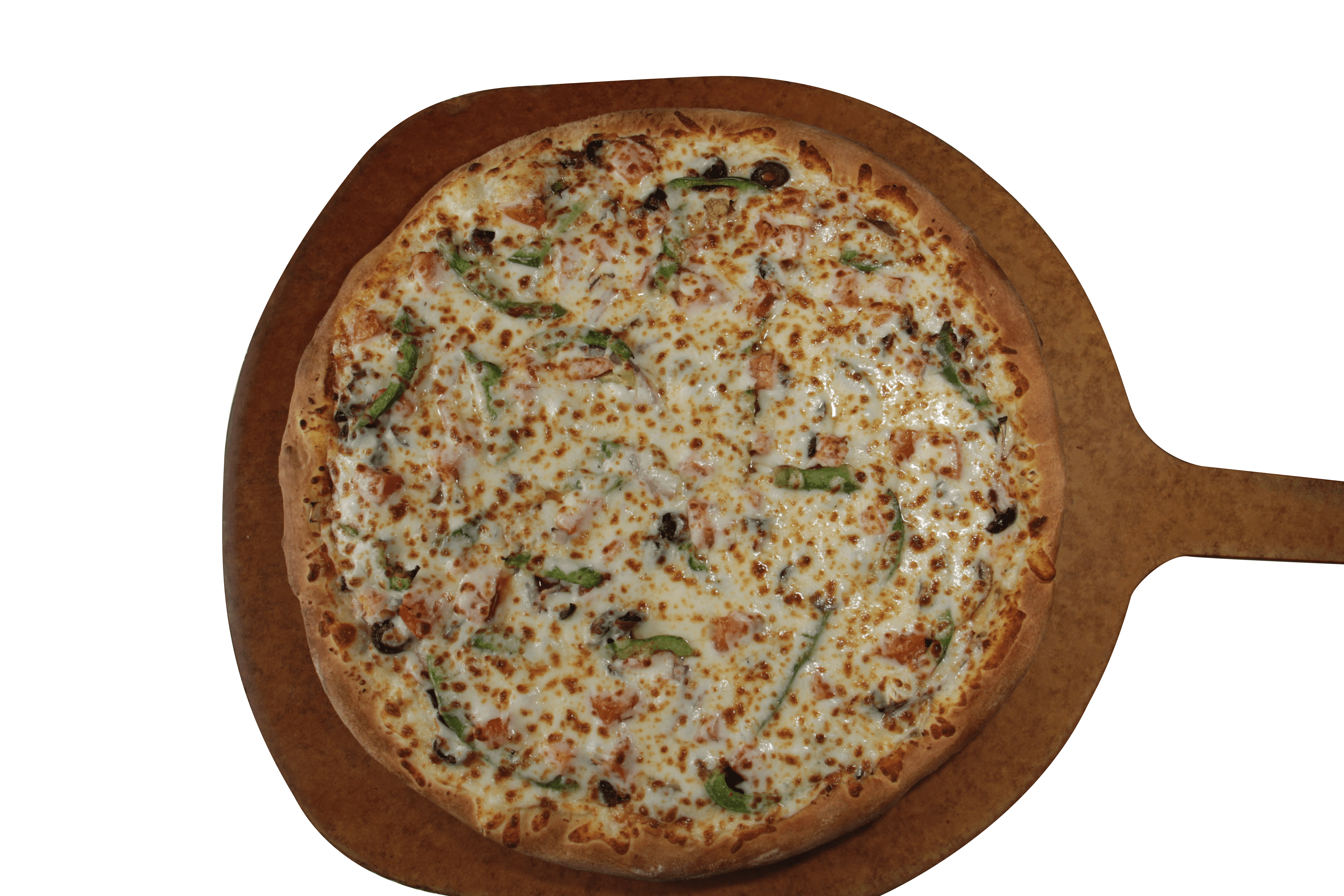 Order Veggie Pizza food online from Tumby Pizza store, Los Angeles on bringmethat.com