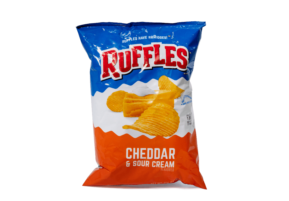 Order Frito Lay Ruffles Cheddar Sour Cream Chips  2.5oz food online from Wawa store, Holmes on bringmethat.com