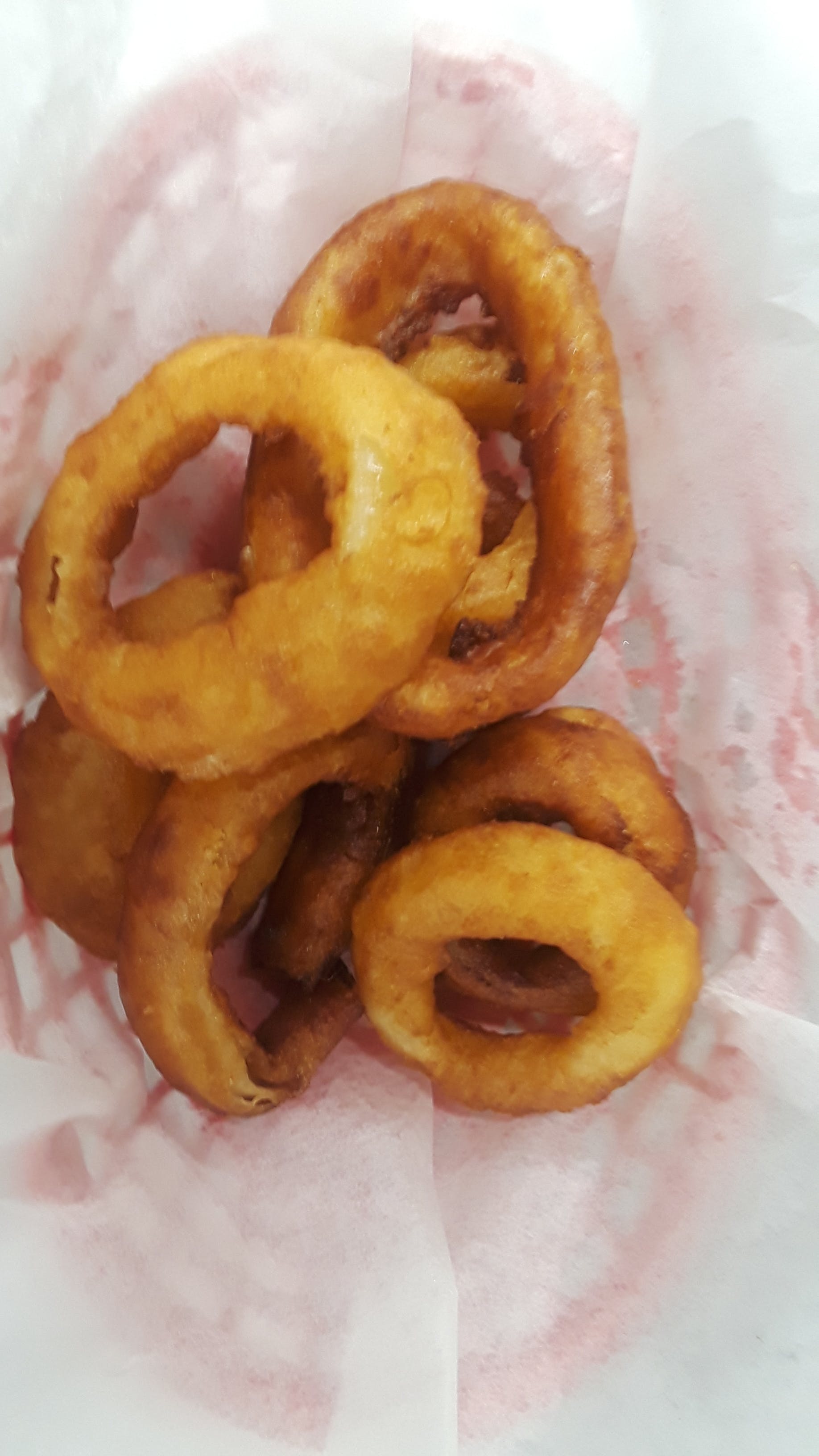 Order Onion Rings - Appetizer food online from Pizzeria Santa Lucia store, Jessup on bringmethat.com