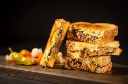 Order Spicy Italian Beef Panini (Full) food online from Spin! Neapolitan Pizza store, Overland Park on bringmethat.com