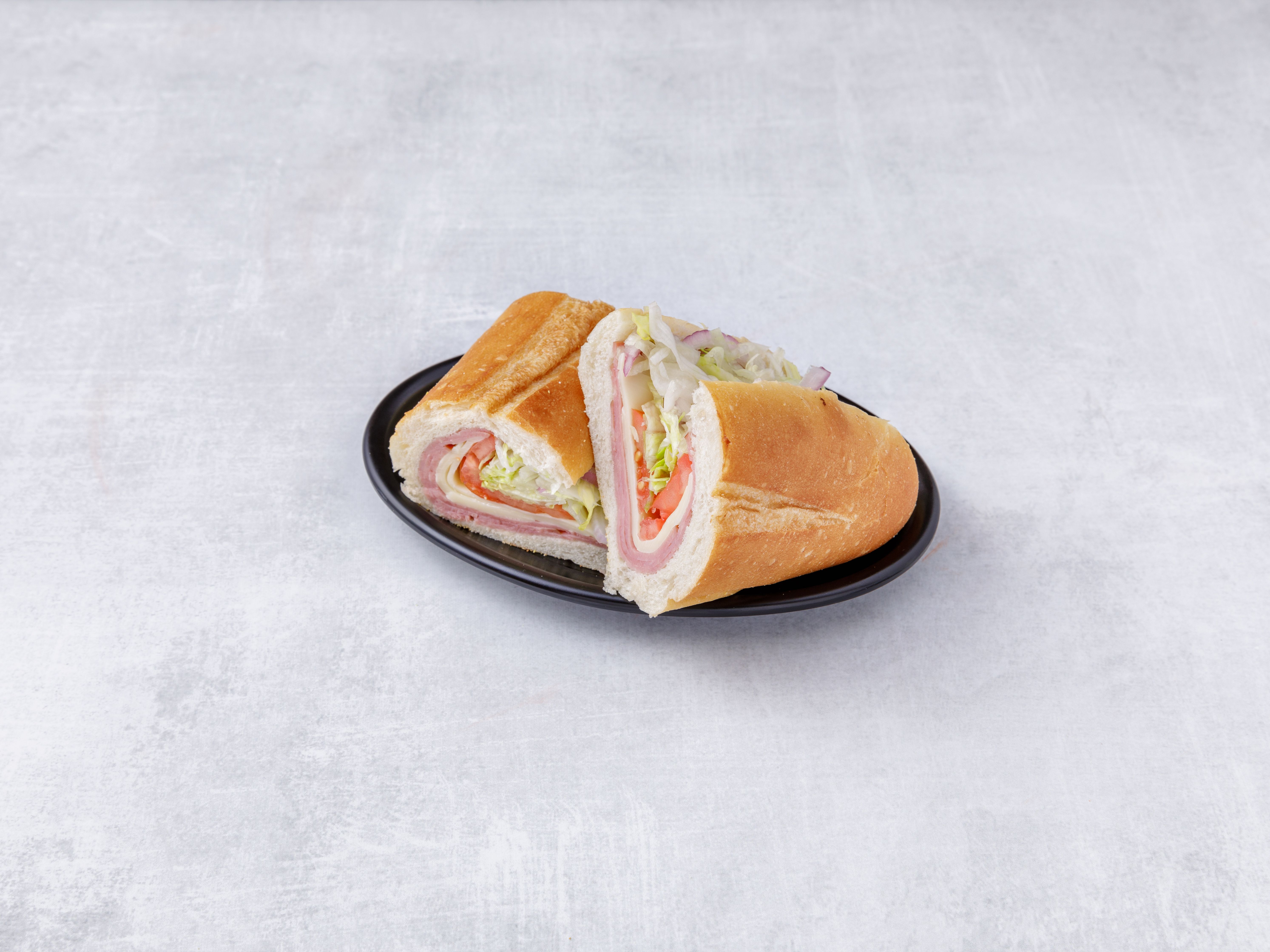 Order 2. Ham & Cheese Sub food online from Vinnie's Pizza & Subs store, East Brunswick on bringmethat.com