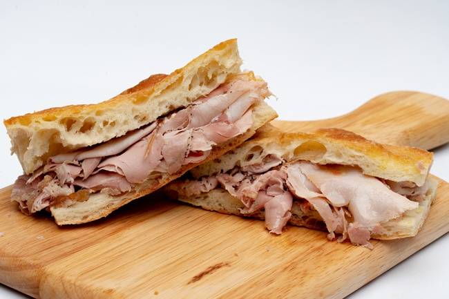 Order Porchetta Sandwich - Regular Price food online from Prato bakery store, Jersey City on bringmethat.com
