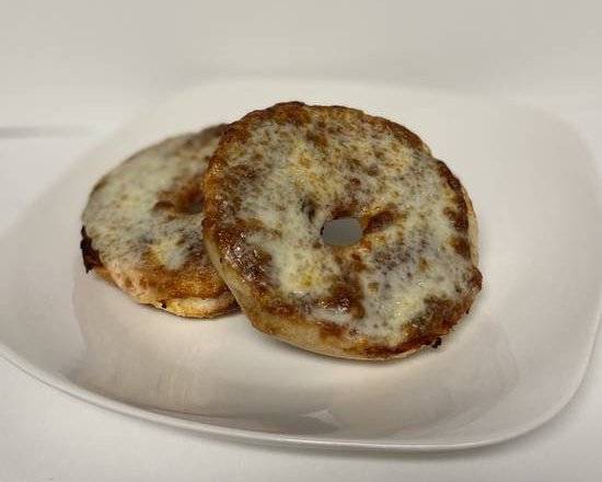 Order Cheese Pizza Bagel food online from Big Daddy Bagels store, Boulder on bringmethat.com