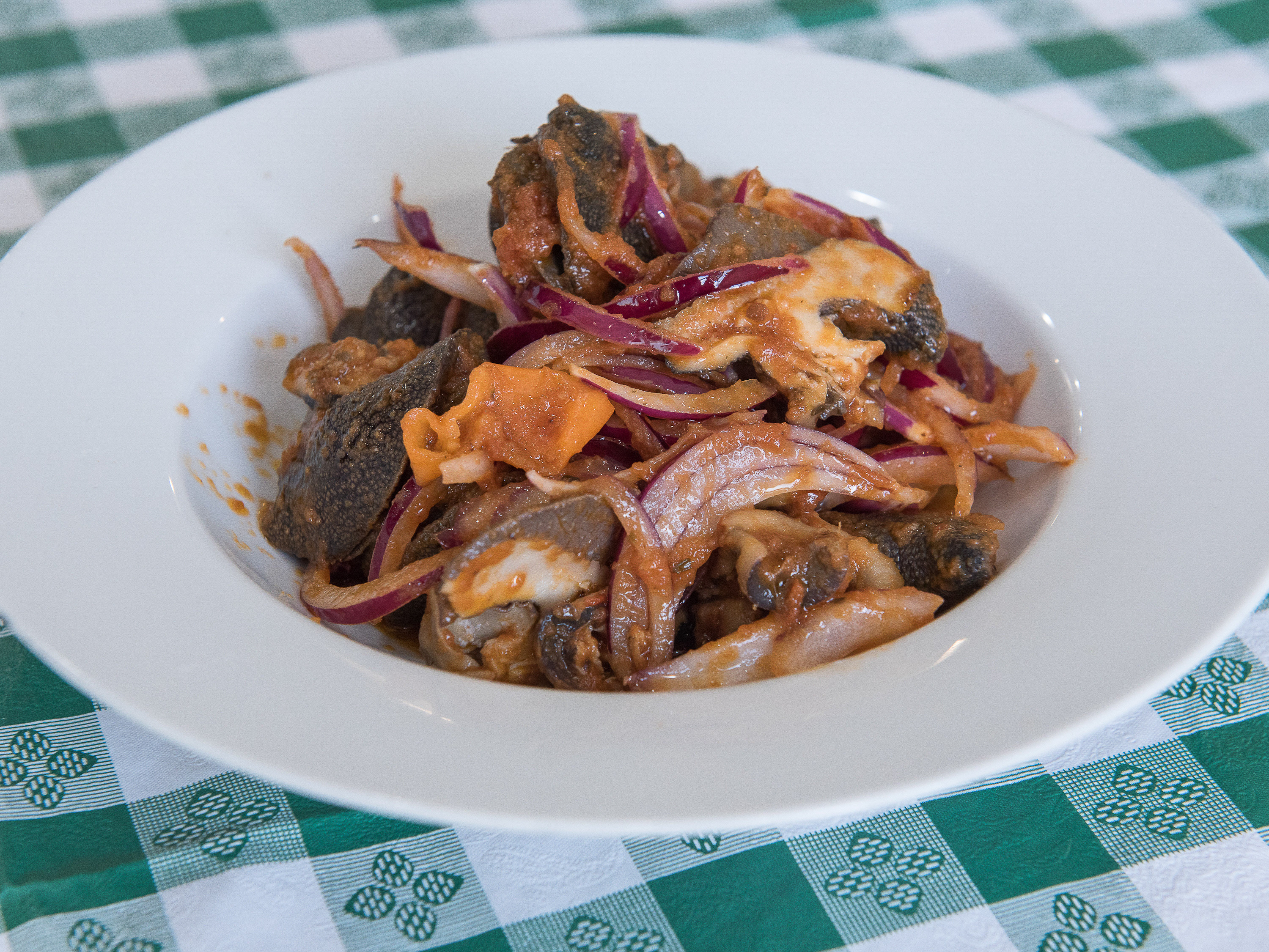 Order Spiced Fresh Snails food online from Pat Delicious African Restaurant store, Columbus on bringmethat.com
