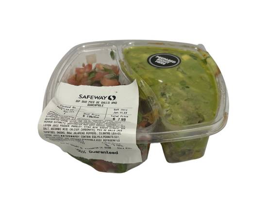 Order Dip Duo Pico De Gallo And Guacamole (1 package) food online from Safeway store, Gilroy on bringmethat.com