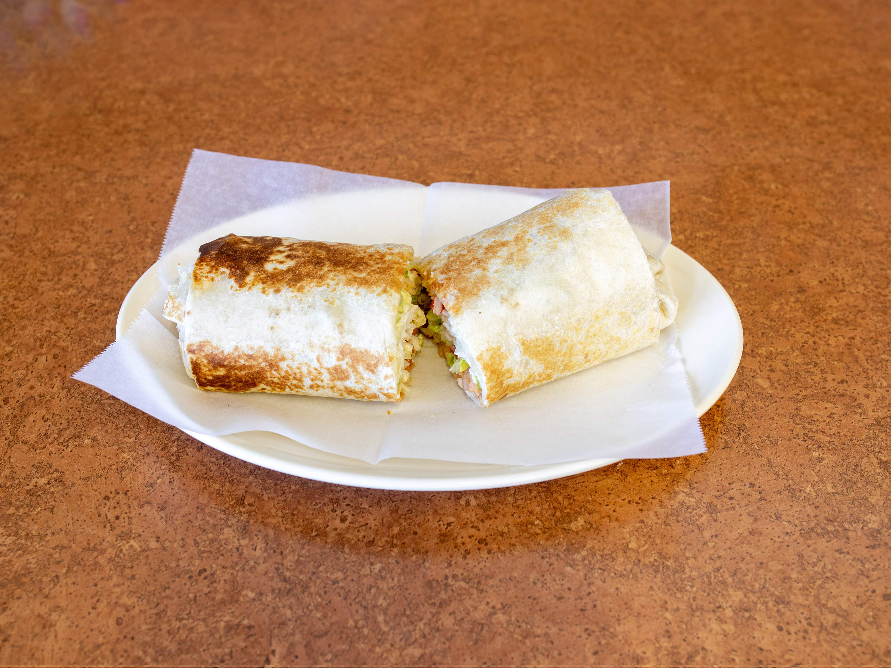 Order Burrito food online from La Huerta Grill store, St. Charles on bringmethat.com