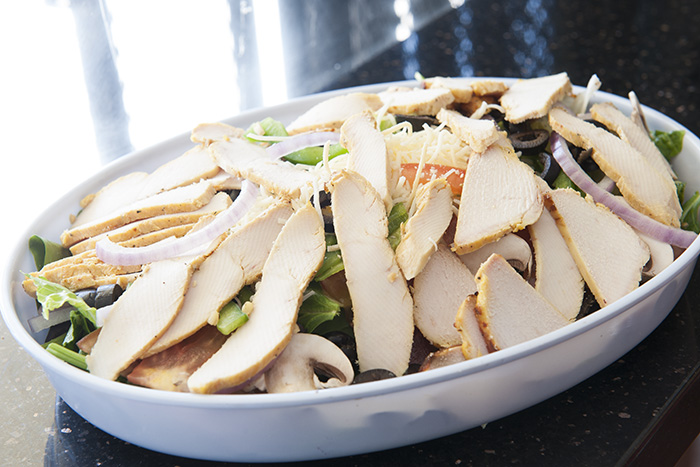 Order Chicken Salad food online from Canadian Pizza store, Long Beach on bringmethat.com