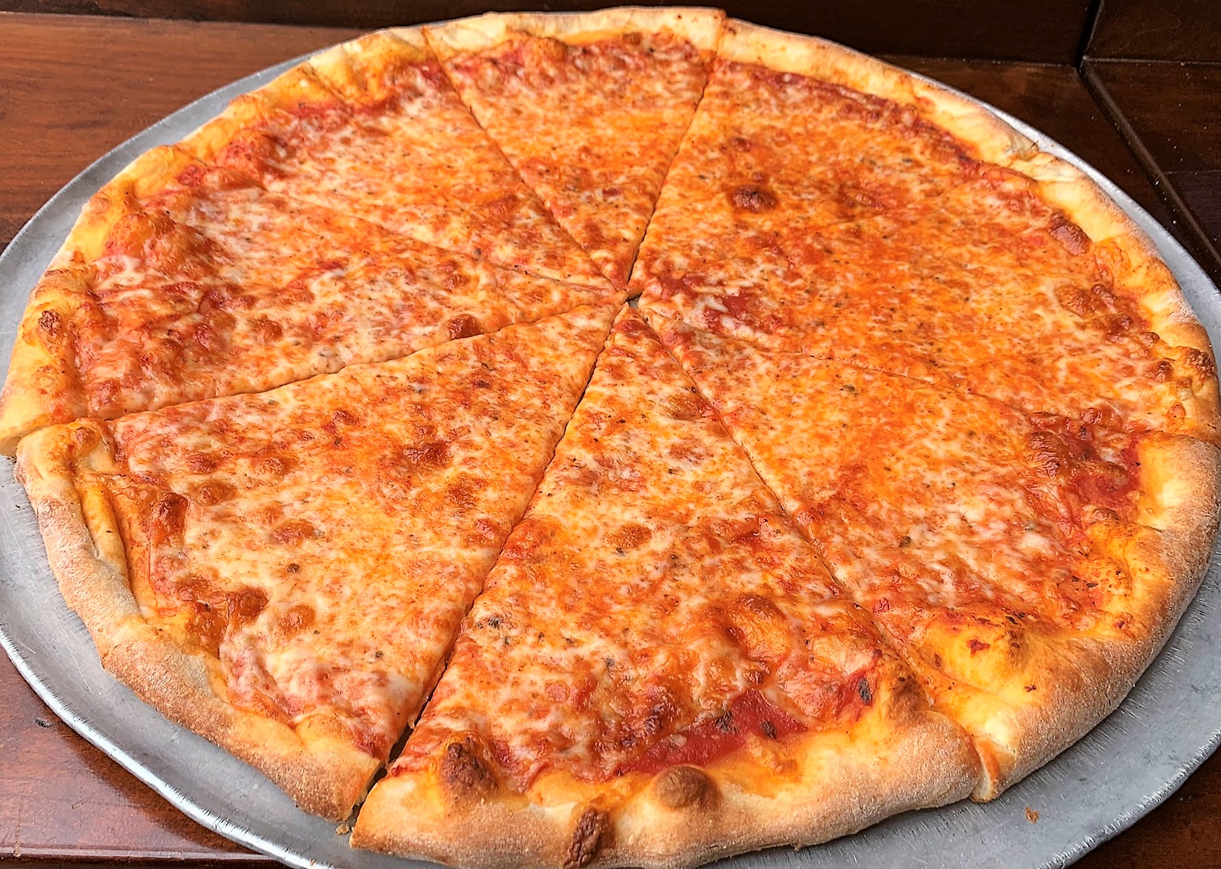 Order Cheese Pizza food online from La Piazetta store, Cedar Knolls on bringmethat.com