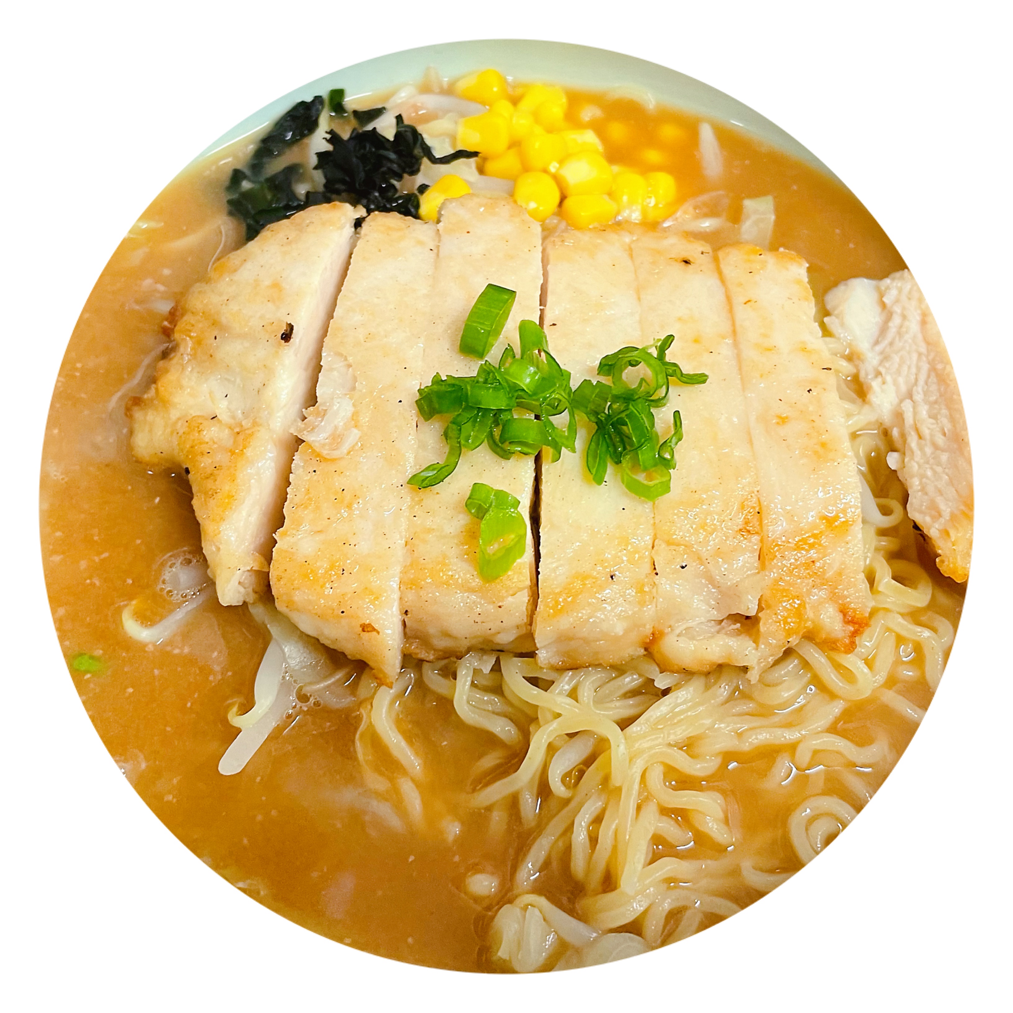 Order Grilled White Meat Chicken Soup Noodles  food online from Irashai Sushi and Teriyaki store, Boston on bringmethat.com